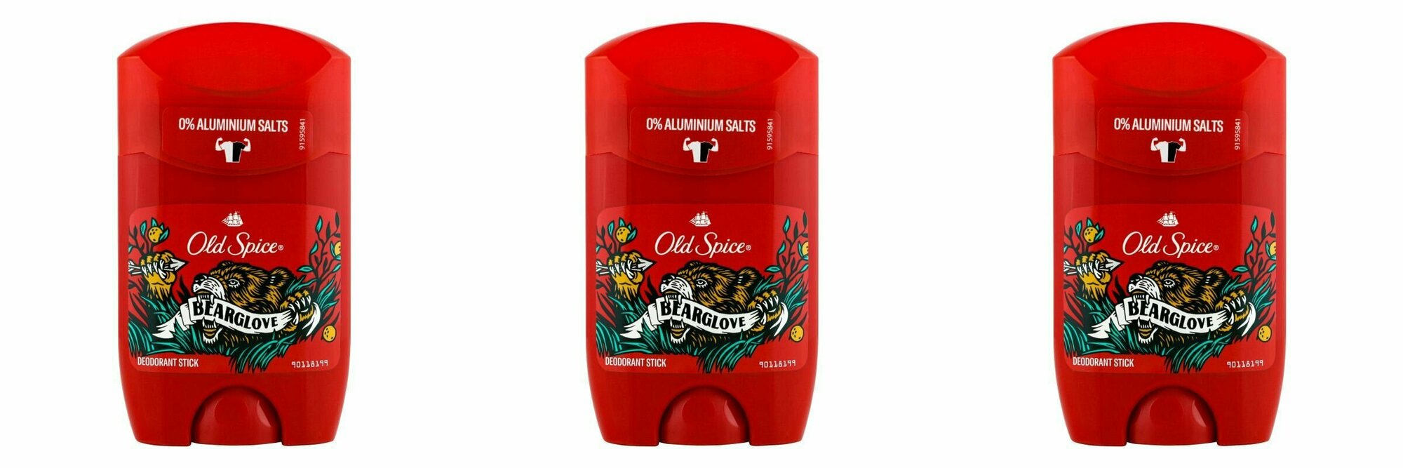 Old Spice дезодорант твердый Беарглав 50мл - 3 штуки