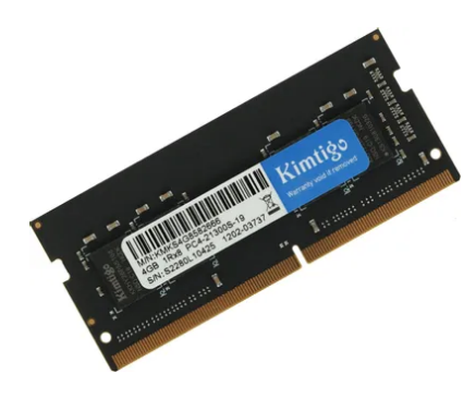 Память оперативная DDR4 4Gb Kimtigo 2666MHz (KMKS4G8582666)