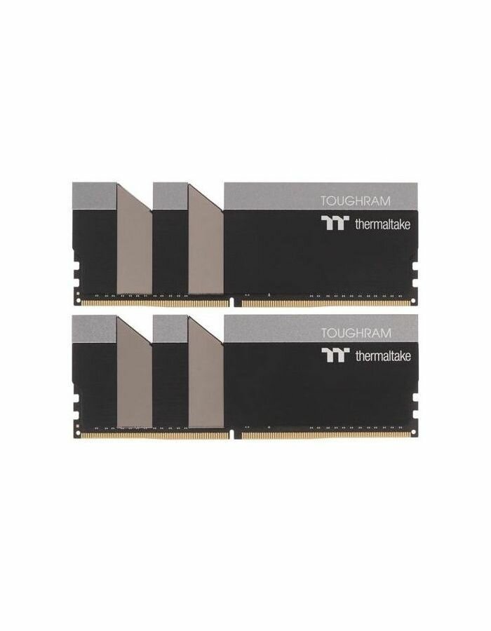 Модуль памяти DDR4 16GB (2*8GB) Thermaltake TOUGHRAM Black PC4-32000 4000MHz CL19 радиатор 288pin 1.35V - фото №4