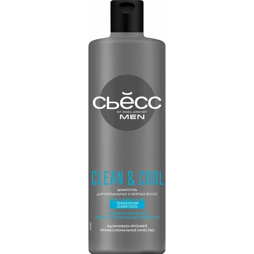 Шампунь Сьёсс Men Clean-Cool, 450мл шампунь сьёсс color для окрашенных и тонких волос 450мл