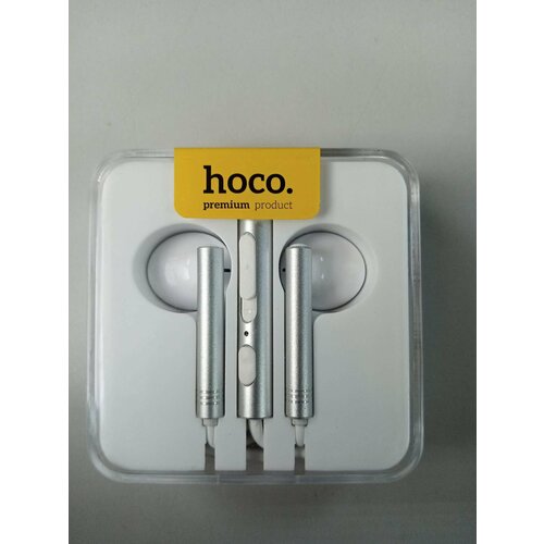 Наушники проводные Hoco с разъемом 3,5 мм комплект наушников hoco w24 проводные полноразмерные вакуумные проводные золотистые
