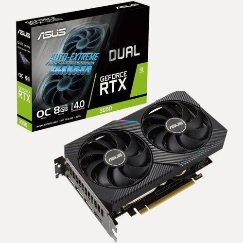 Изображение товара Видеокарта Asus GeForce RTX 3050 DUAL OC V2 8G