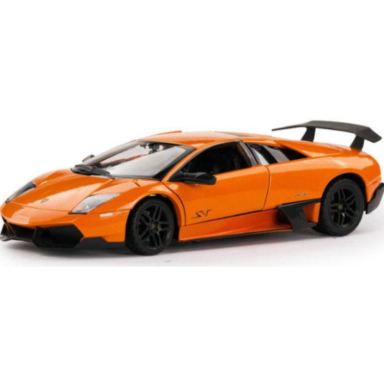 Машина металлическая Rastar 39300OR Lamborghini Murcielago LP670-4 оранжевый 1:24