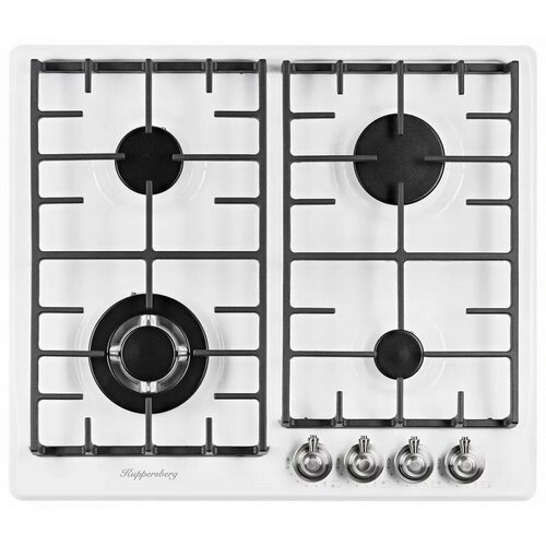 Газовая варочная панель KUPPERSBERG FV6TGRZ независимая белый 4968300₽
