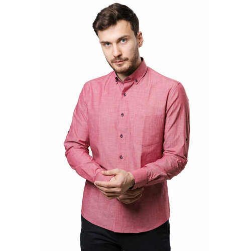 фото Рубашка grostyle, размер 42/182, розовый
