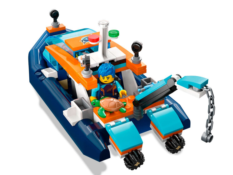 LEGO City 60377 Исследовательская водолазная лодка — фото 1