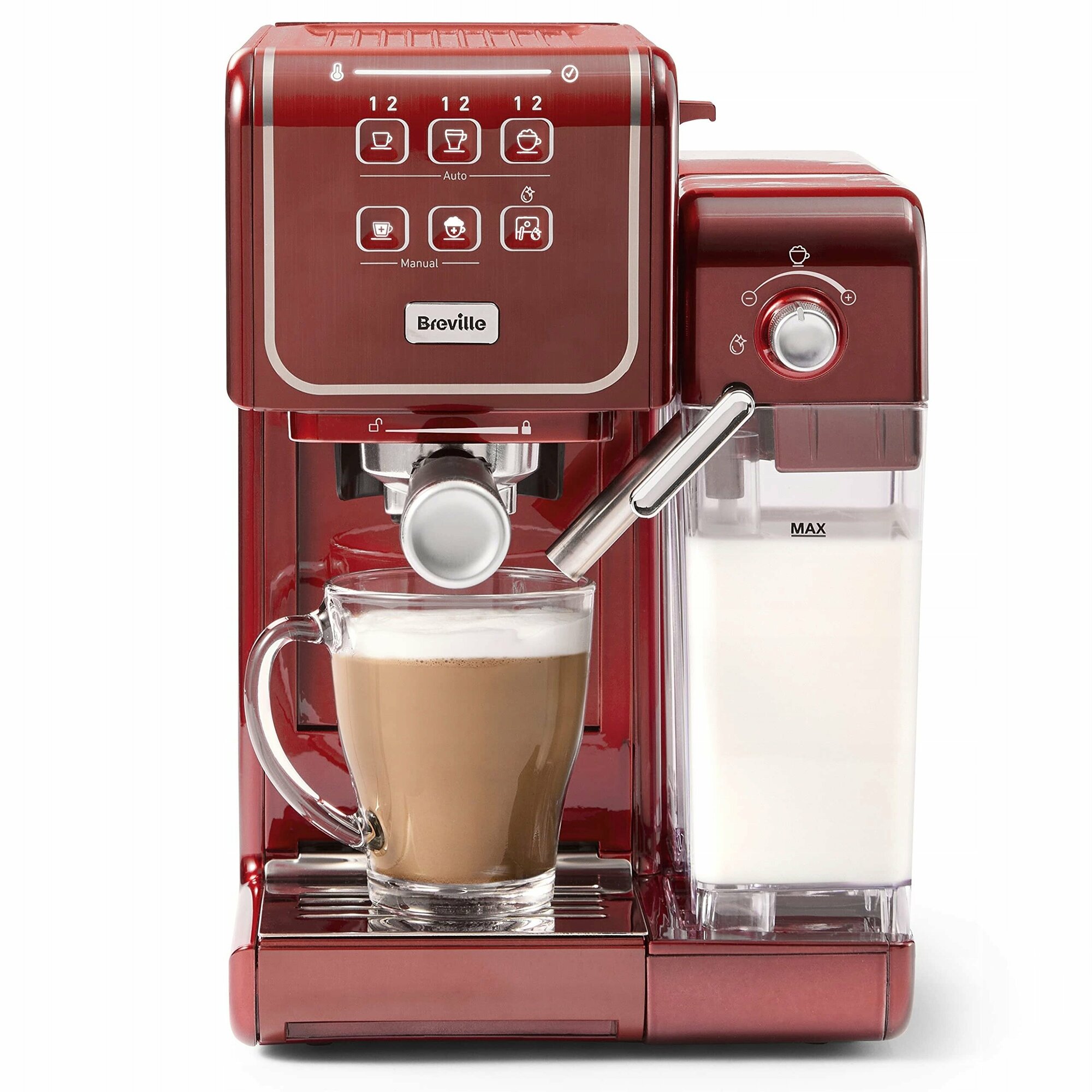 Автоматическая эспрессо-машина Breville Prima Latte III VCF147X - фотография № 1