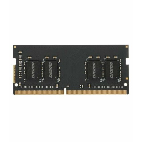 Оперативная память Digma DDR4 4Gb 2666MHz RTL PC4-21300 CL19 SO-DIMM 260-pin 12В single rank 150000₽