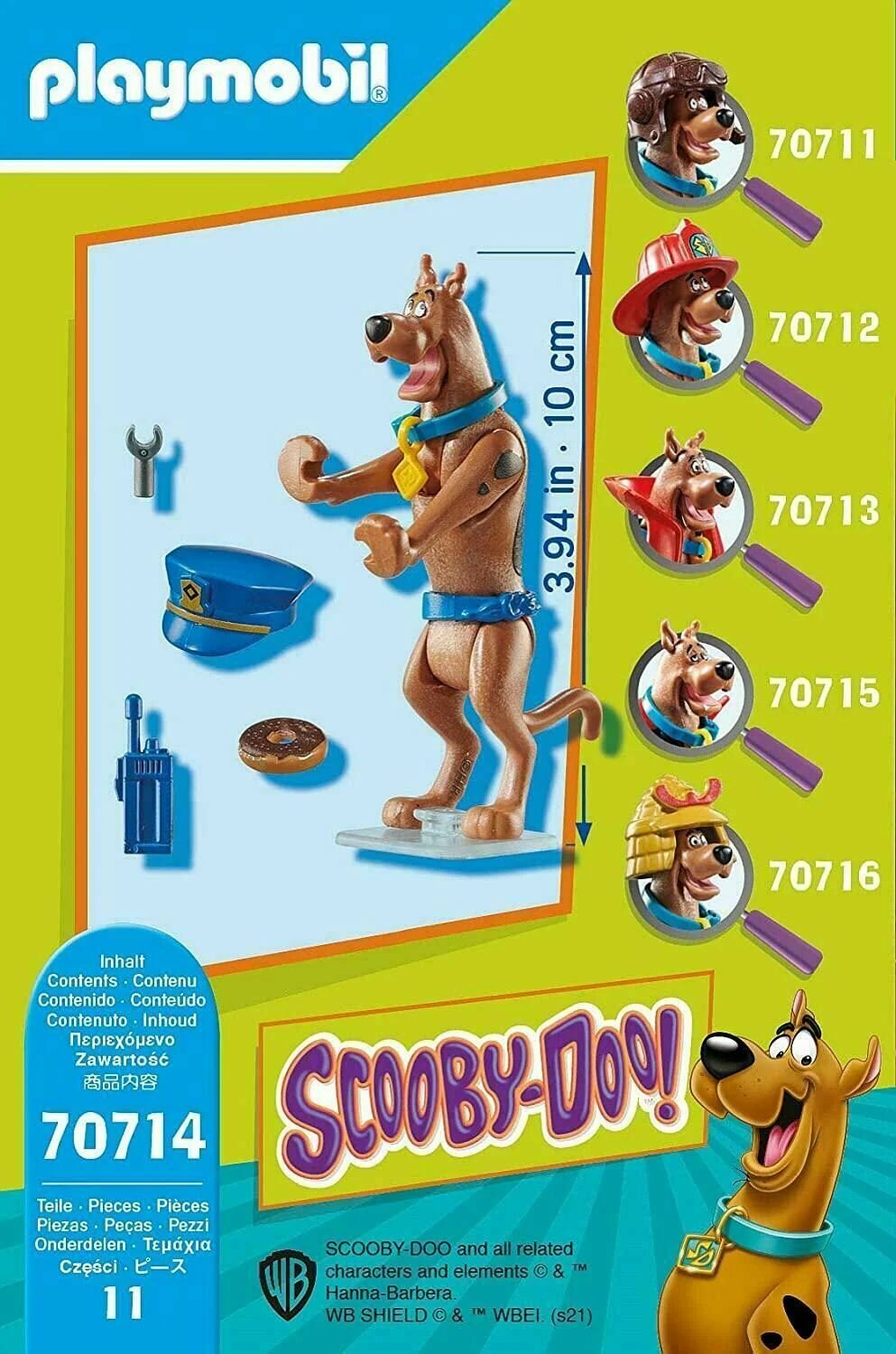 Конструктор Playmobil Скуби Ду 70714 Коллекционная фигурка полицейского — фото 4