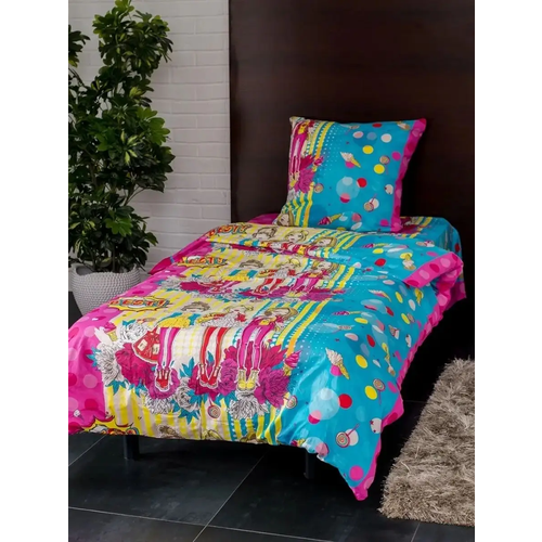 Детское постельное белье Подружки 1.5 спальное, поплин, 100% хлопок. 1702/1