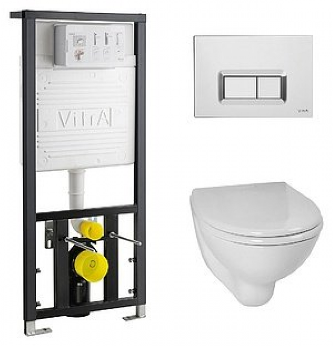 Комплект инсталляция и унитаз Vitra Arkitekt 9005B003-7211