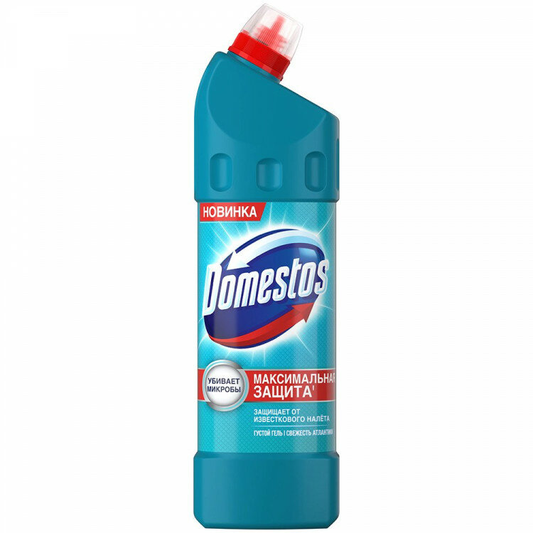 Чистящее средство для сантехники Domestos 1000мл Свежесть атлантики