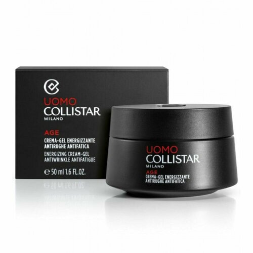 Collistar - Uomo Anti-Age Energizing Cream-Gel Ночной тонизирующий крем-гель против морщин 50мл maxclinic pro hyaluron gel cream гель крем для придания упругости коже лица 120 мл