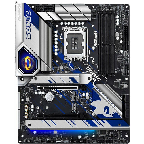 ASROCK Материнская плата Asrock Z790 PG SONIC Soc-1700 Intel Z790 4xDDR5 ATX AC`97 8ch(7.1) 2.5Gg RAID+HDMI+DP Z790 PG SONIC