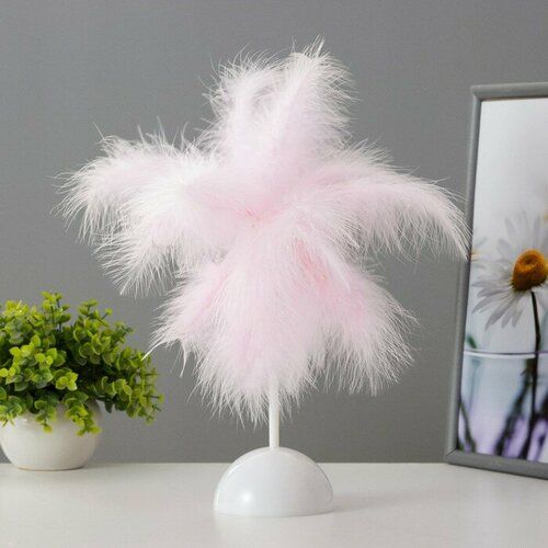 Ночник Нежность LED 3Вт от батареек АА розовый 27х27х30 см 1247₽