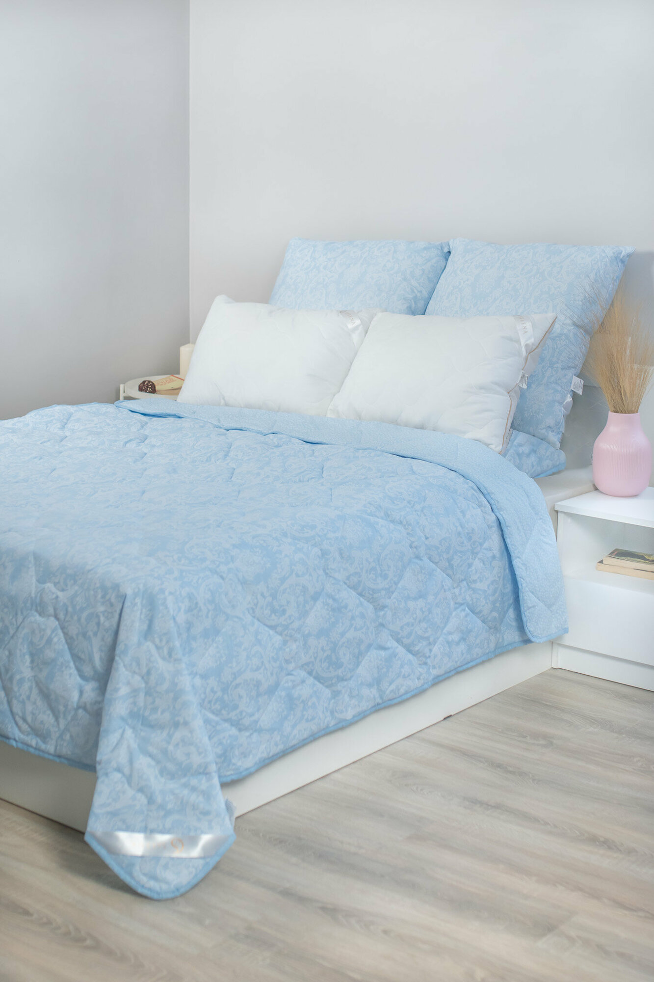 Одеяло стеганное SELENA Mirelе, 1.5 спальный, 140x205, всесезонное - фотография № 1
