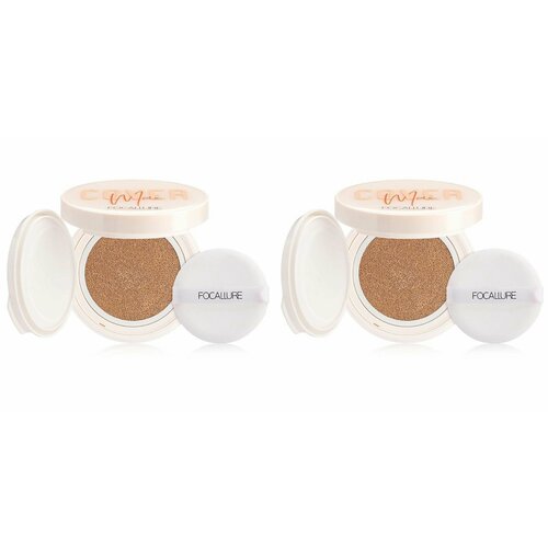 Focallure Тональный крем кушон Longlasting Cushion Foundation тон 04, 12 г, 2 уп.