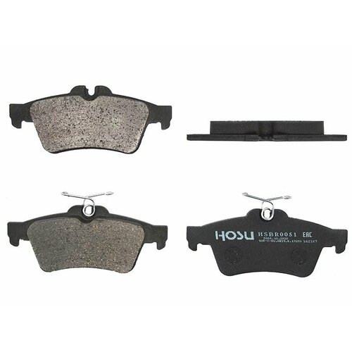 HSBR0051 Колодки тормозные зад MAZDA 3 03-13/FORD FOCUS II/III/IV 04-