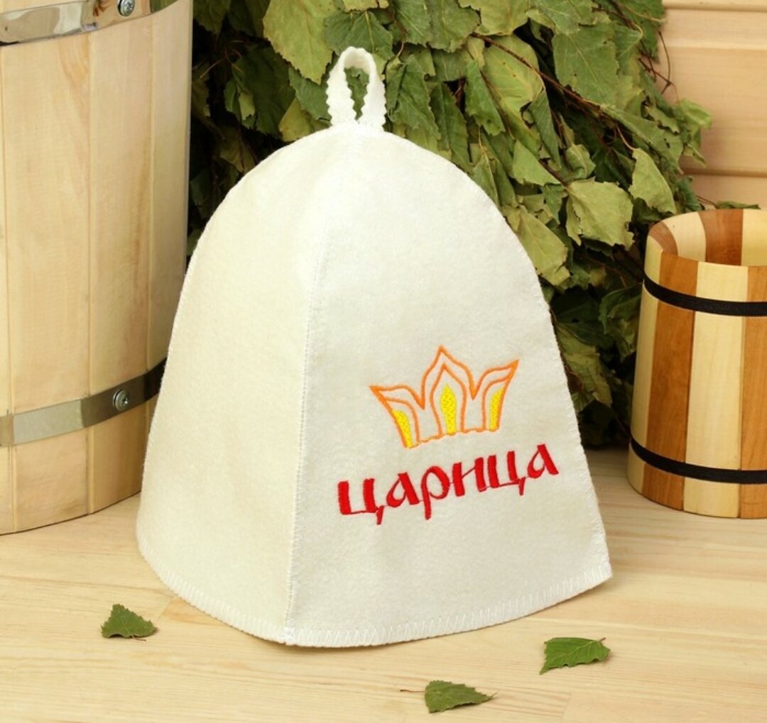 фото Шапка для бани "Царица"