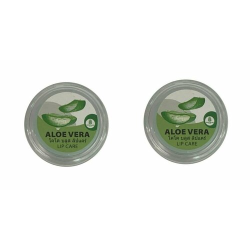 Бальзам для губ Coco Blues, Lip Care Aloe Vera, 5 мл, 2 уп бальзам для губ coco blues lip care aloe vera 5 мл 2 уп