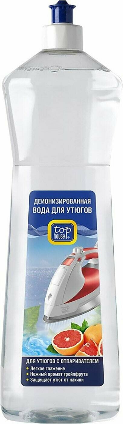 Top house / Вода для утюгов Top house деионизированная грейпфрут 1л 1 шт