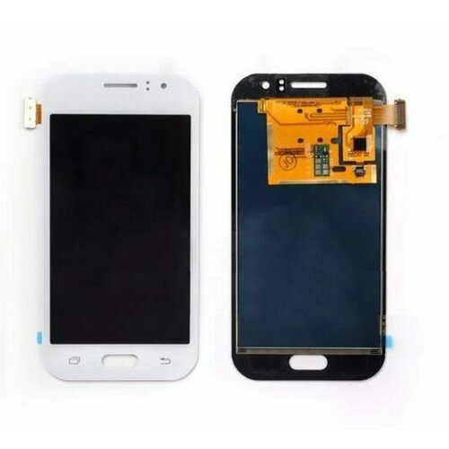 Дисплей для Samsung Galaxy J1 Ace (J110H) с тачскрином белый TFT (с регулируемой подсветкой) дисплей с тачскрином для samsung galaxy j1 2016 j120f золото tft