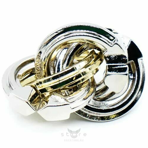 Головоломка Hanayama Huzzle Cast Cyclone 5 ур. Серебряный