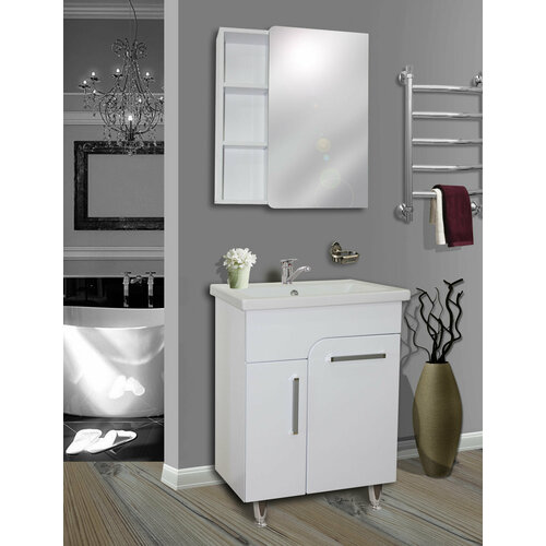 Тумба без умывальника COMO 600 (под умывальн COMO-60 ) CALPE