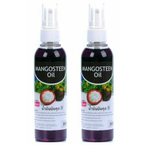 Масло для тела Banna, Mangosteen Oil, Массажное, с экстрактом мангостина, 120 мл, 2 шт banna масло для тела с экстрактом мангостина 120 мл