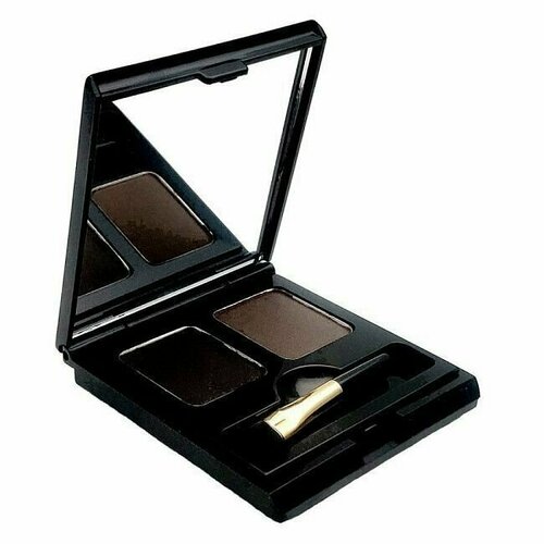 Тени для бровей L'OCEAN, Eye Brow Cake, 01 Black + Brown, 30 гр