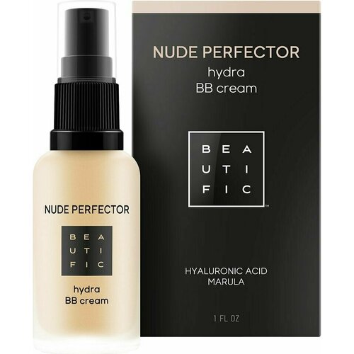 BB-крем Beautific Nude Perfector с гиалоурановой кислотой №1 Светлый бежевый 30мл х3шт