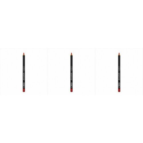 Карандаш для губ Locean, Lipliner Wood Pencil #16, Soft Red, 3 уп.