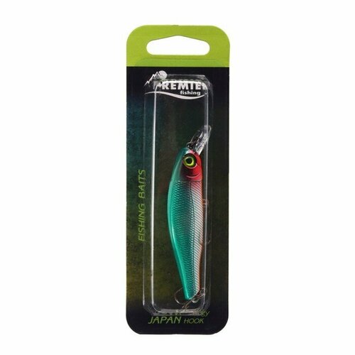 фото Воблер premier burito, 7.2 см, 8.6 г, минноу, плавающий (0.5-1.7 м), цвет 011 (pr-в72-011) (комплект из 4 шт) premier fishing