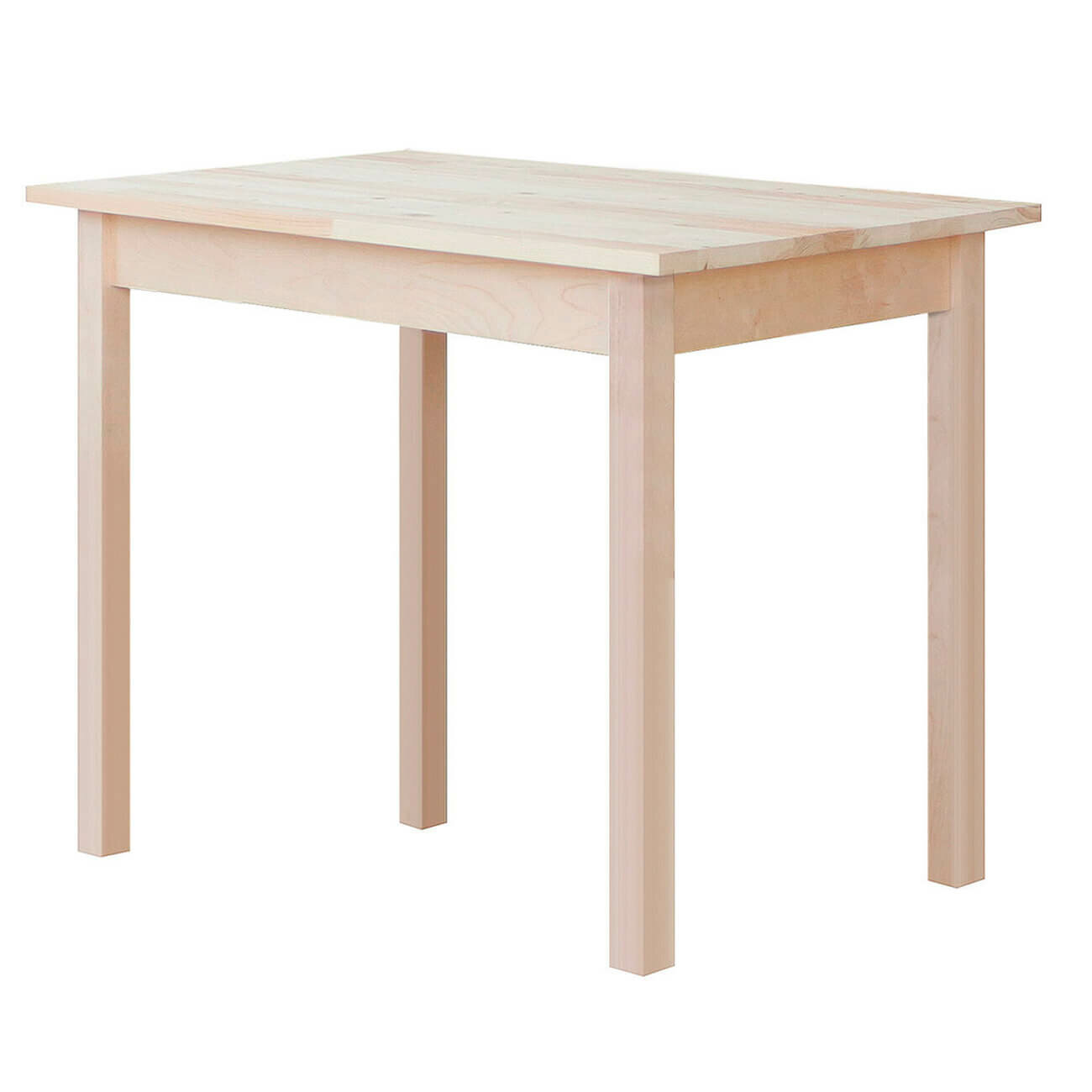 фото Стол Боровичи-мебель массив 600х900 Натуральный 93110