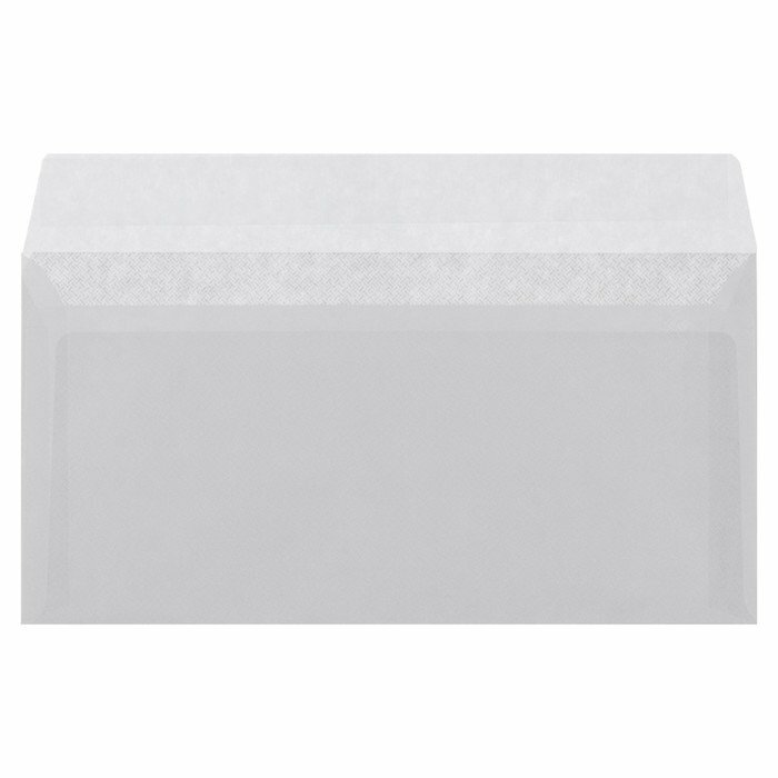 Конверт белый, формат E65, в упаковке 1000шт. (70201) Noname - фото №5