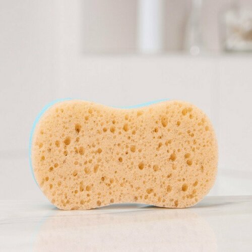 Губка для тела «Восьмерка», цвет микс (комплект из 30 шт)