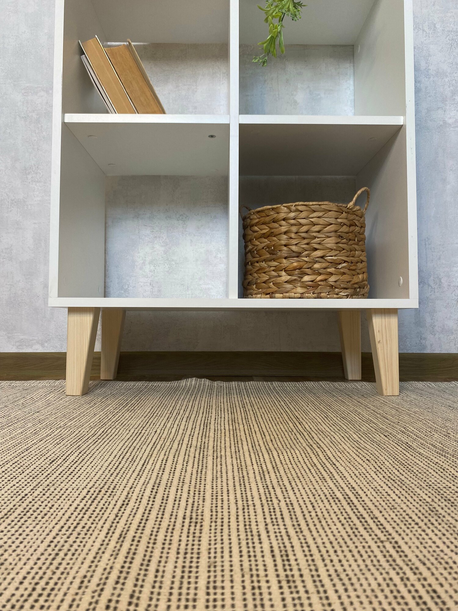 Изображение Мебельные ножки BIGROOM - ножки из массива дерева, цвет сосна, нагрузка до 100 кг