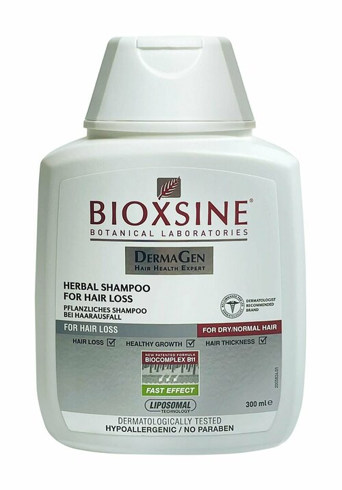 Шампунь против выпадения для всех типов волос Bioxsine Herbal Shampoo for DryNormal Hair