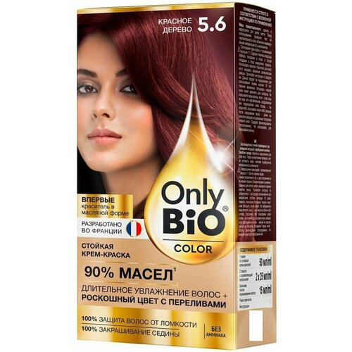 Краска для волос Only Bio Color тон 5.6 Красное дерево 115мл х2шт