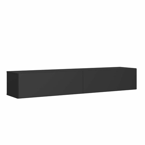 Тумба ТВ НК-мебель SOMERO 180 см Черный/Черный матовый НК27319