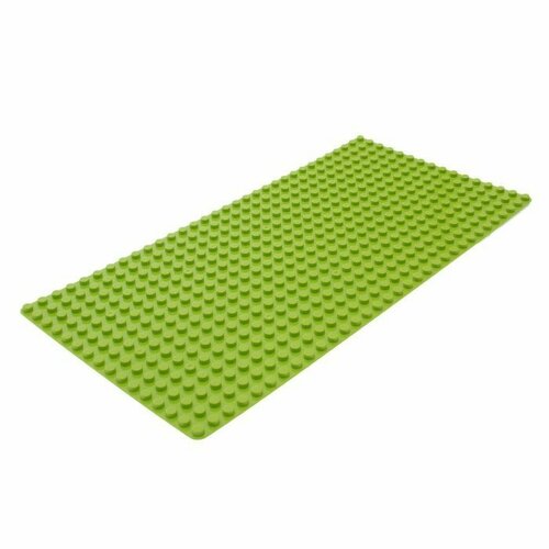 Пластина-основание для блочного конструктора 51 х 25,5 см, цвет салатовый (комплект из 3 шт) пластина основание для блочного конструктора 5 х 25 5 см цвет салатовый 1 шт