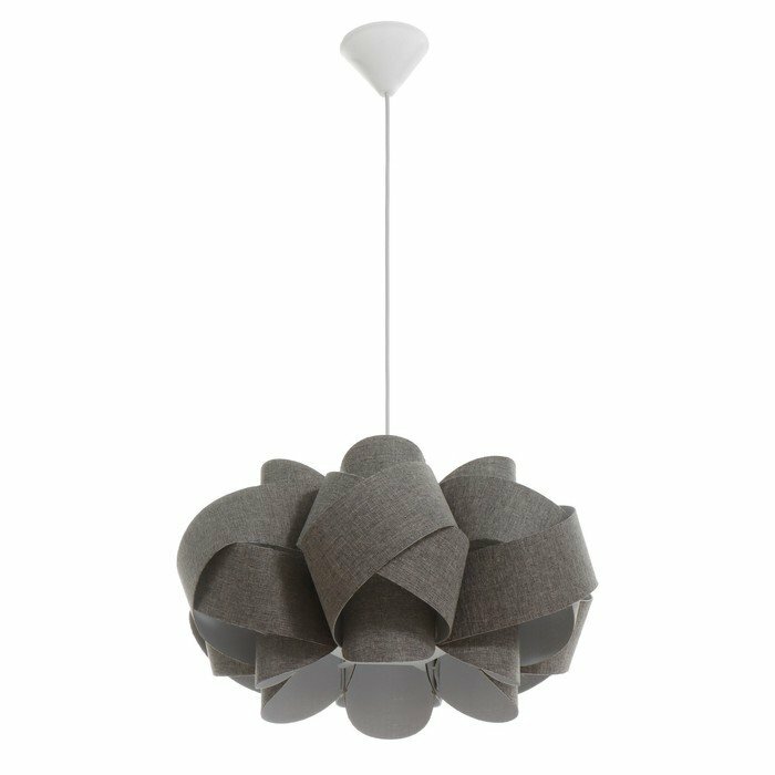 фото Светильник "Трейси" Е27 15Вт серый 45,5х42,5х26,5-126 см