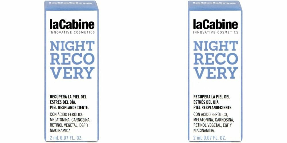 LaCabine Концентрированная сыворотка в ампулах для интенсивного ночного восстановления Night Recovery Ampoules, 1х2 мл, 2 уп