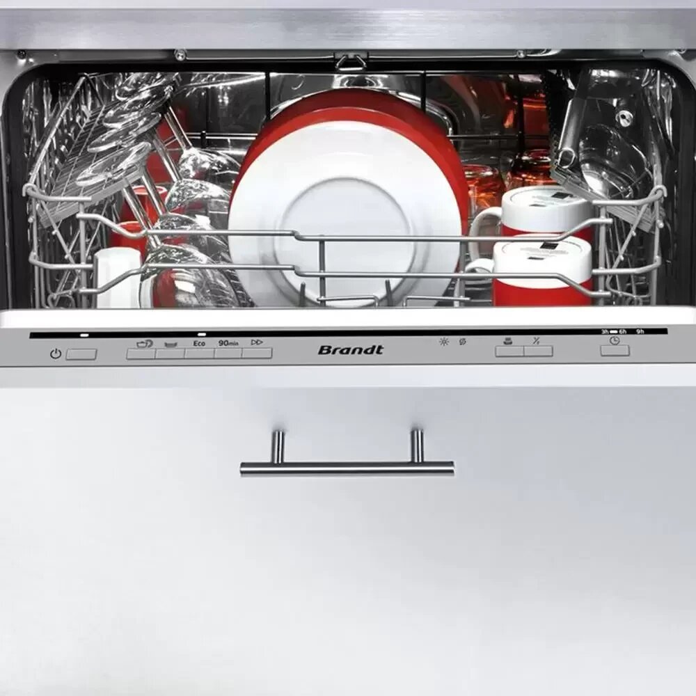Встраиваемая посудомоечная машина BRANDT VH1772J - фотография № 2