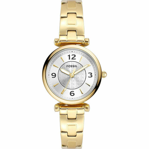 Наручные часы FOSSIL Carlie ES5203, серебряный, желтый