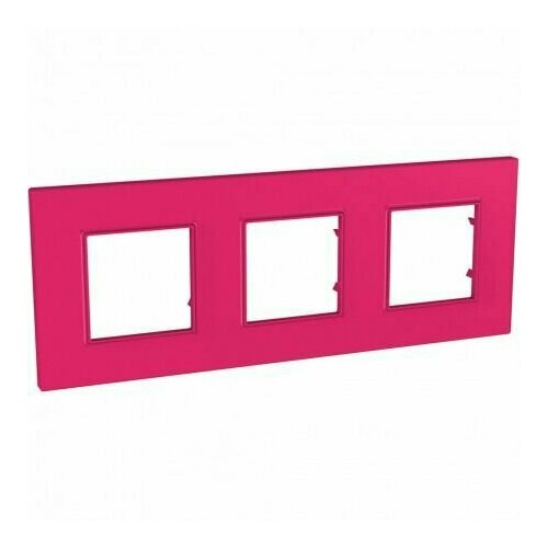Рамка на 1н пост SE Unica QUADRO Малина MGU6.706.27