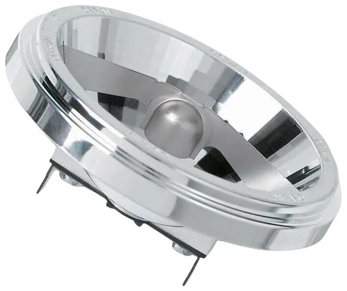 Лампа галогенная OSRAM HALOSPOT 111, 41835 FL, 50W, G53, теплый белый 3000К, 1 шт.