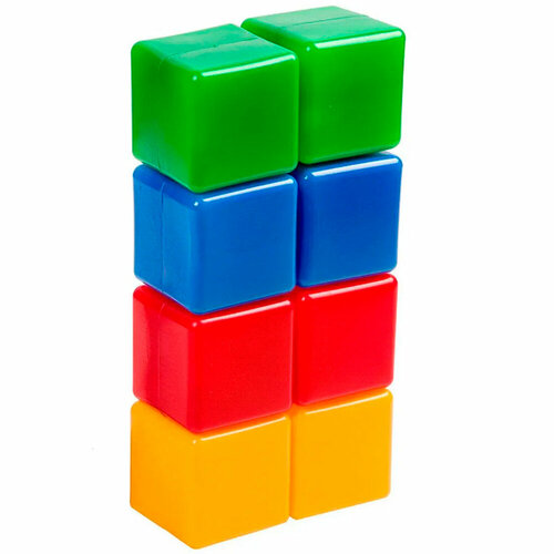 Набор Кубики 8д 5020 /Юг-пласт/