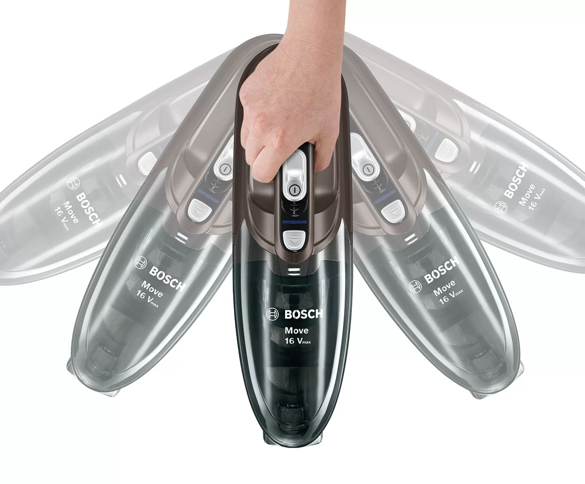 Пылесос ручной Bosch BHN16L коричневый — фото 3