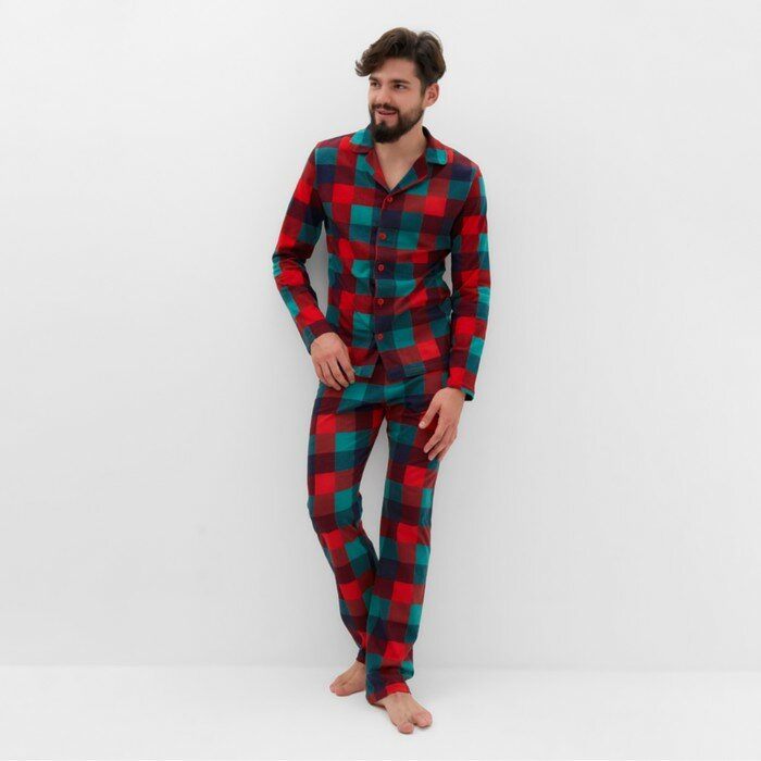 Пижама мужская KAFTAN Xmas mood, размер 50 - фотография № 11